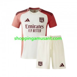 Maillot de Foot Olympique Lyonnais Enfant Neutre 2024-2025 Manche Courte