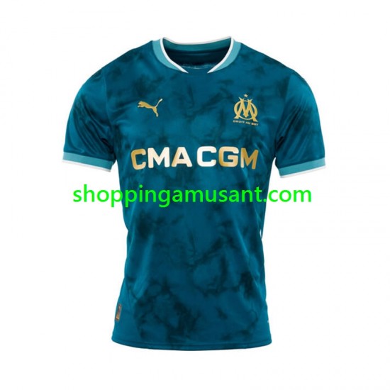 Maillot de Foot Olympique de Marseille Homme Extérieur 2024-2025 Manche Courte