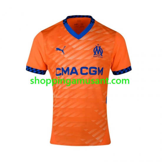 Maillot de Foot Olympique de Marseille Homme Neutre 2024-2025 Manche Courte