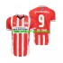 Maillot de Foot PSV Eindhoven DE JONG 9 Homme Domicile 2024-2025 Manche Courte