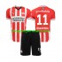 Maillot de Foot PSV Eindhoven Johan Bakayoko 11 Enfant Domicile 2024-2025 Manche Courte