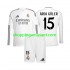 Maillot de Foot Real Madrid Arda Guler 15 Enfant Domicile 2024-2025 Manche Longue
