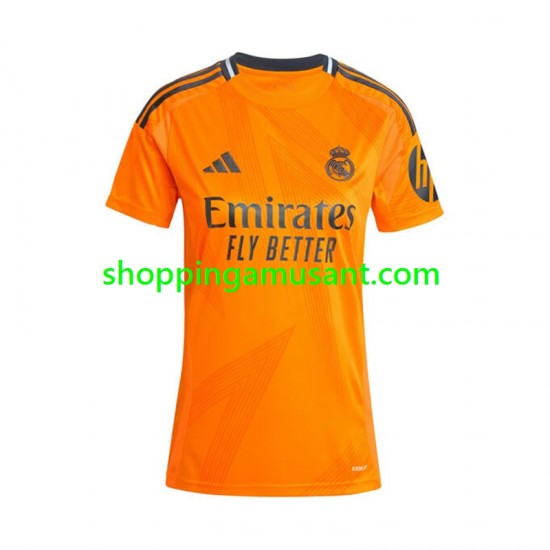 Maillot de Foot Real Madrid Féminine Extérieur 2024-2025 Manche Courte