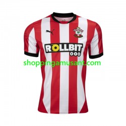Maillot de Foot Southampton Homme Domicile 2024-2025 Manche Courte