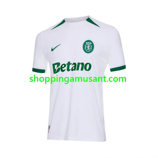 Maillot de Foot Sporting CP Homme Extérieur 2024-2025 Manche Courte
