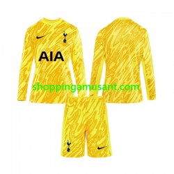 Maillot de Foot Tottenham Hotspur Gardien Enfant Domicile 2024-2025 Manche Longue