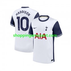 Maillot de Foot Tottenham Hotspur James Maddison 10 Homme Domicile 2024-2025 Manche Courte