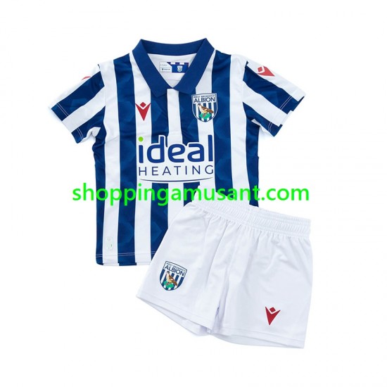 Maillot de Foot West Bromwich Albion Enfant Domicile 2024-2025 Manche Courte