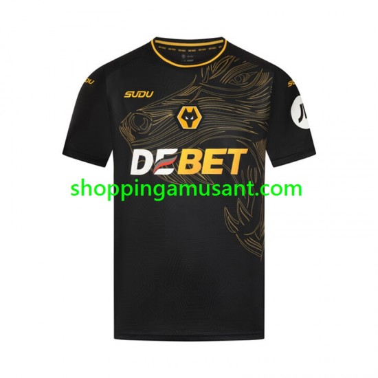Maillot de Foot Wolverhampton Wanderers Homme Extérieur 2024-2025 Manche Courte