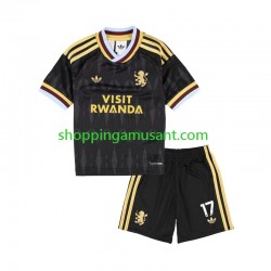 Maillot de Foot Aston Villa Alejandro Garnacho 17 Enfant Extérieur 2026-2027 Manche Courte