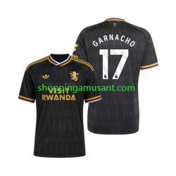 Maillot de Foot Aston Villa Alejandro Garnacho 17 Homme Extérieur 2026-2027 Manche Courte