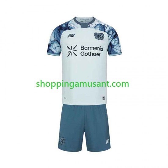 Maillot de Foot Bayer 04 Leverkusen Enfant Extérieur 2026-2027 Manche Courte