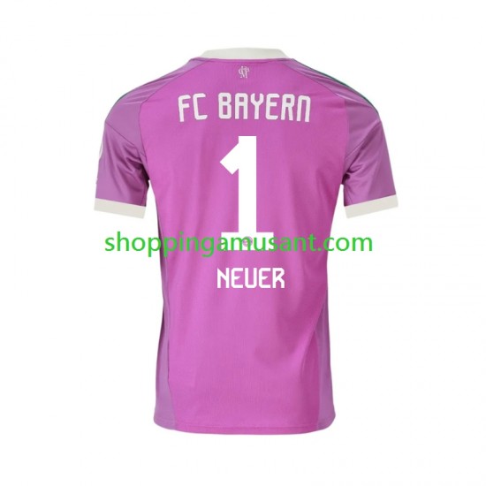 Maillot de Foot Bayern Munich Manuel Neuer 1 Gardien Homme Neutre 2026-2027 Manche Courte