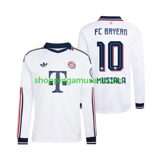 Maillot de Foot Bayern Munich Jamal Musiala 10 Homme Extérieur 2026-2027 Manche Longue