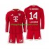 Maillot de Foot Bayern Munich Luis Diaz 14 Enfant Domicile 2026-2027 Manche Longue