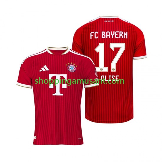 Maillot de Foot Bayern Munich Michael Olise 17 Homme Domicile 2026-2027 Manche Courte