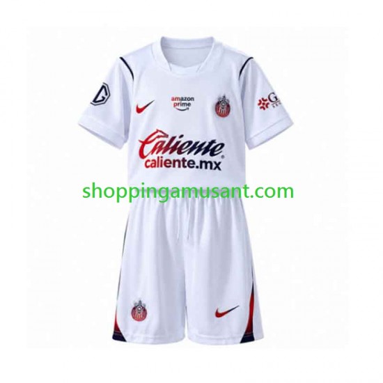 Maillot de Foot Deportivo Guadalajara Enfant Extérieur 2026-2027 Manche Courte