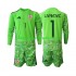 Maillot de Foot Croatie Dominik Livakovic 25 Gardien Enfant Domicile 2026-2027 Manche Longue
