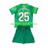 Maillot de Foot FC Barcelone Dominik Livakovic 25 Gardien Enfant Domicile 2026-2027 Manche Courte