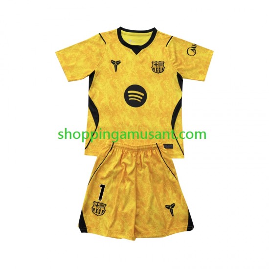 Maillot de Foot FC Barcelone Joan Garcia 1 Gardien Enfant 4ème 2026-2027 Manche Courte