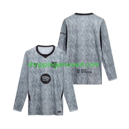 Maillot de Foot FC Barcelone Gardien Homme Extérieur 2026-2027 Manche Longue