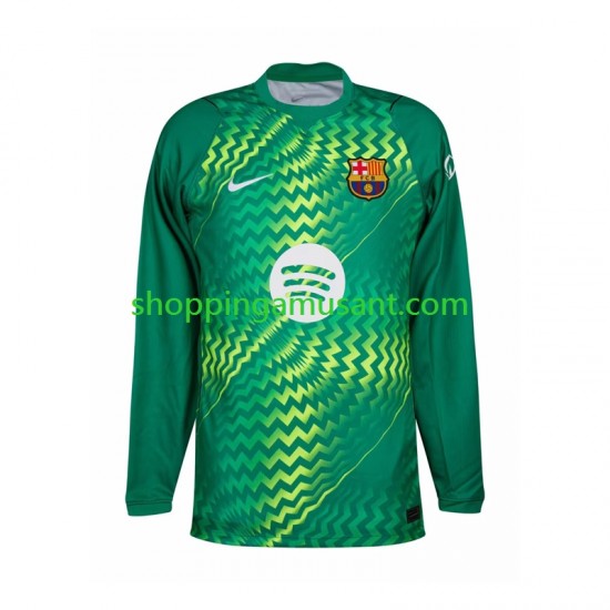 Maillot de Foot FC Barcelone Gardien Homme Domicile 2026-2027 Manche Longue
