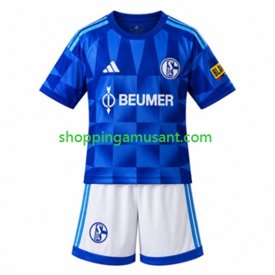 Maillot de Foot FC Schalke 04 Enfant Domicile 2026-2027 Manche Courte