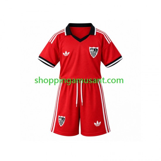 Maillot de Foot Séville FC Rétro Enfant Domicile 2026-2027 Manche Courte