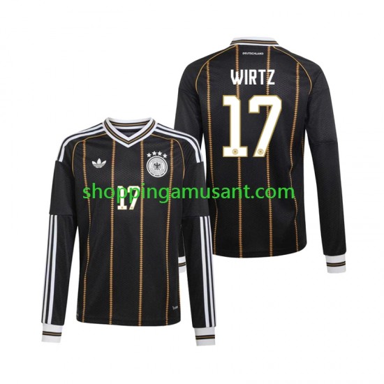 Maillot de Foot Allemagne Florian Wirtz 17 Homme Neutre Coupe du Monde 2026 Manche Longue