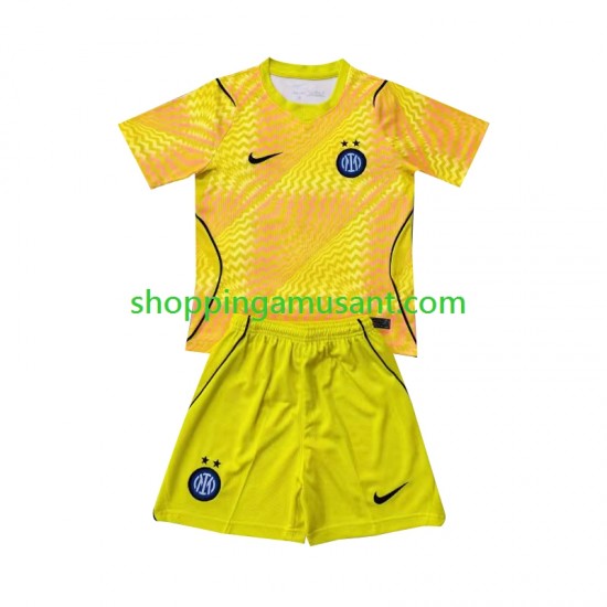 Maillot de Foot Inter Milan Gardien Enfant Domicile 2026-2027 Manche Courte