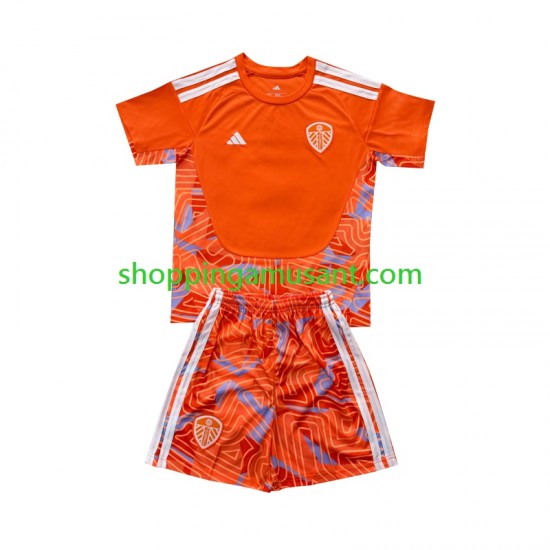 Maillot de Foot Leeds United Gardien Enfant 4ème 2026-2027 Manche Courte