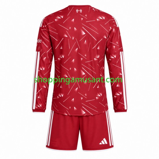 Maillot de Foot Liverpool Enfant Domicile 2026-2027 Manche Longue