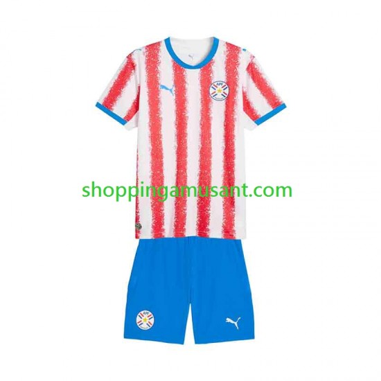 Maillot de Foot Paraguay Enfant Domicile 2026 Manche Courte