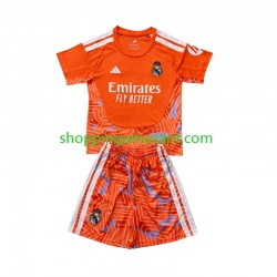Maillot de Foot Real Madrid Gardien Enfant Domicile 2026-2027 Manche Courte