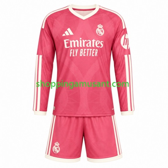 Maillot de Foot Real Madrid Enfant Neutre 2026-2027 Manche Longue