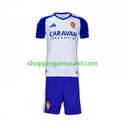 Maillot de Foot Real Zaragoza Enfant Domicile 2026-2027 Manche Courte Maillot de Foot Real Zaragoza Enfant Domicile 2026-2027 Manche Courte