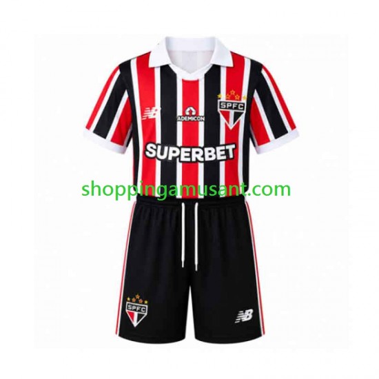 Maillot de Foot São Paulo Enfant Extérieur 2026-2027 Manche Courte