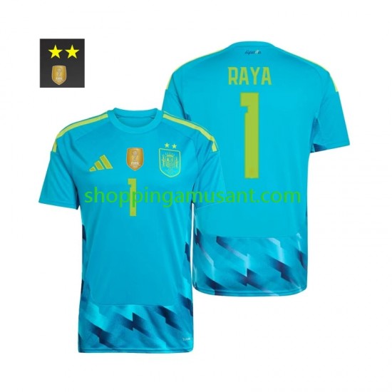 Maillot de Foot Espagne David Raya 1 Gardien Homme Domicile 2026-2027 Manche Courte