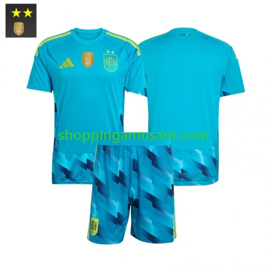 Maillot de Foot Espagne Gardien Enfant Domicile 2026-2027 Manche Courte