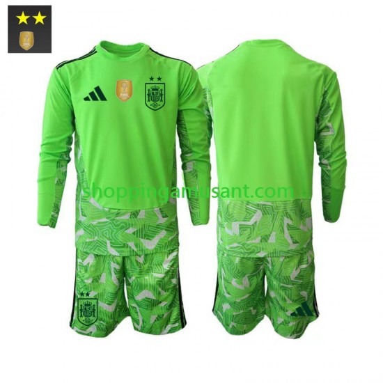 Maillot de Foot Espagne Gardien Enfant Neutre 2026-2027 Manche Longue