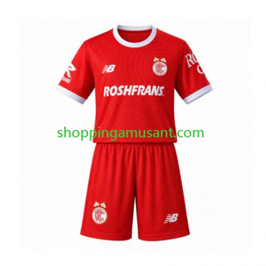 Maillot de Foot Toluca Enfant Domicile 2026-2027 Manche Courte