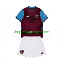 Maillot de Foot West Ham United Enfant Domicile 2026-2027 Manche Courte