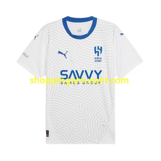 Maillot de Foot Al Hilal Homme Extérieur 2024-2025 Manche Courte