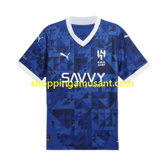 Maillot de Foot Al Hilal Homme Domicile 2024-2025 Manche Courte
