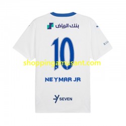 Maillot de Foot Al Hilal Neymar JR 10 Homme Extérieur 2024-2025 Manche Courte