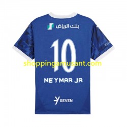 Maillot de Foot Al Hilal Neymar JR 10 Homme Domicile 2024-2025 Manche Courte