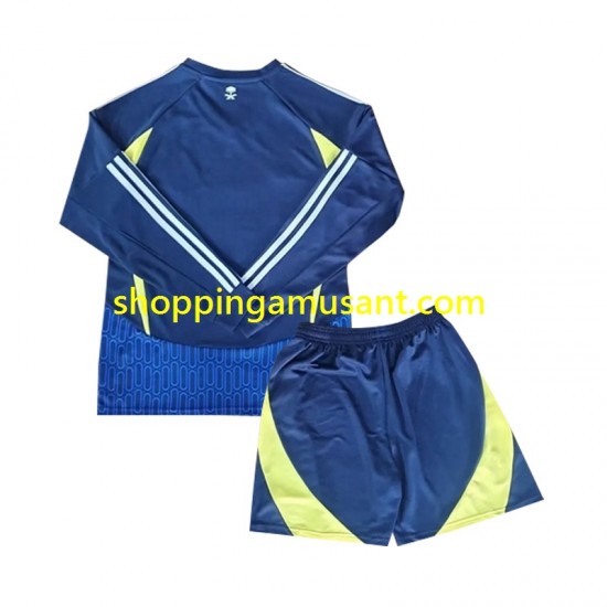 Maillot de Foot Al Nassr Enfant Extérieur 2024-2025 Manche Longue