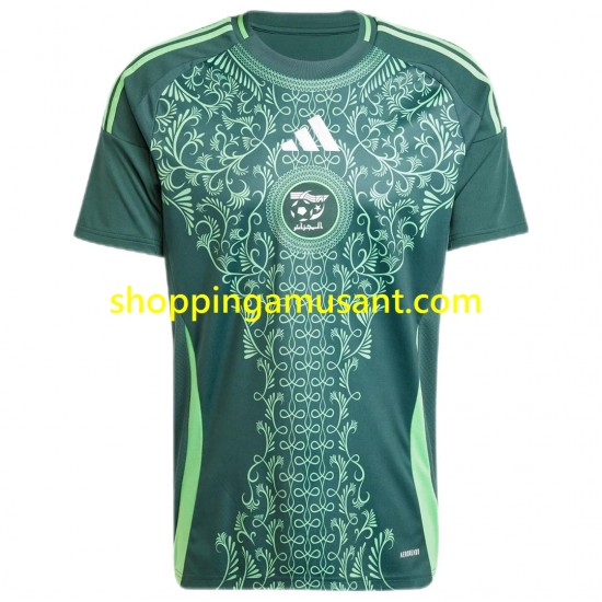 Maillot de Foot Algérie Homme Extérieur 2024 Manche Courte