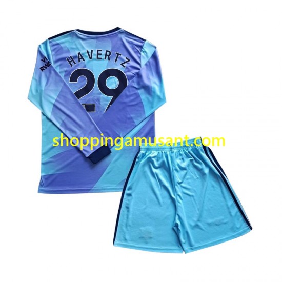 Maillot de Foot Arsenal Havertz 29 Enfant Neutre 2024-2025 Manche Longue