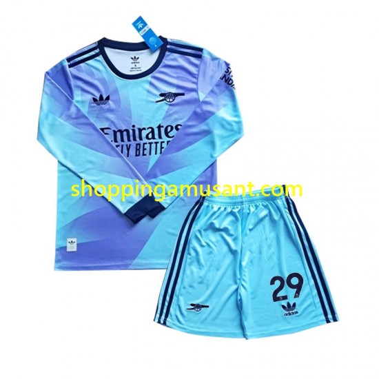 Maillot de Foot Arsenal Havertz 29 Enfant Neutre 2024-2025 Manche Longue